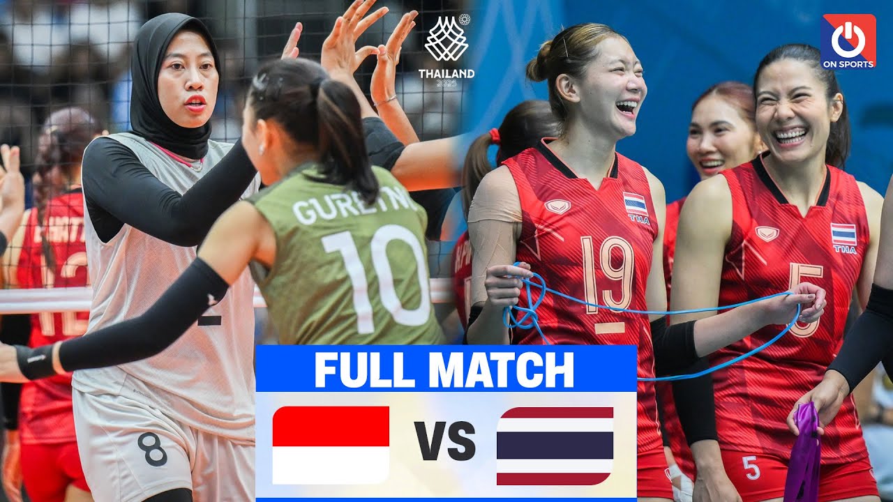 FULL HD | INDONESIA vs.THAILAND | Megawati một mình cân cả dàn sao người Thái