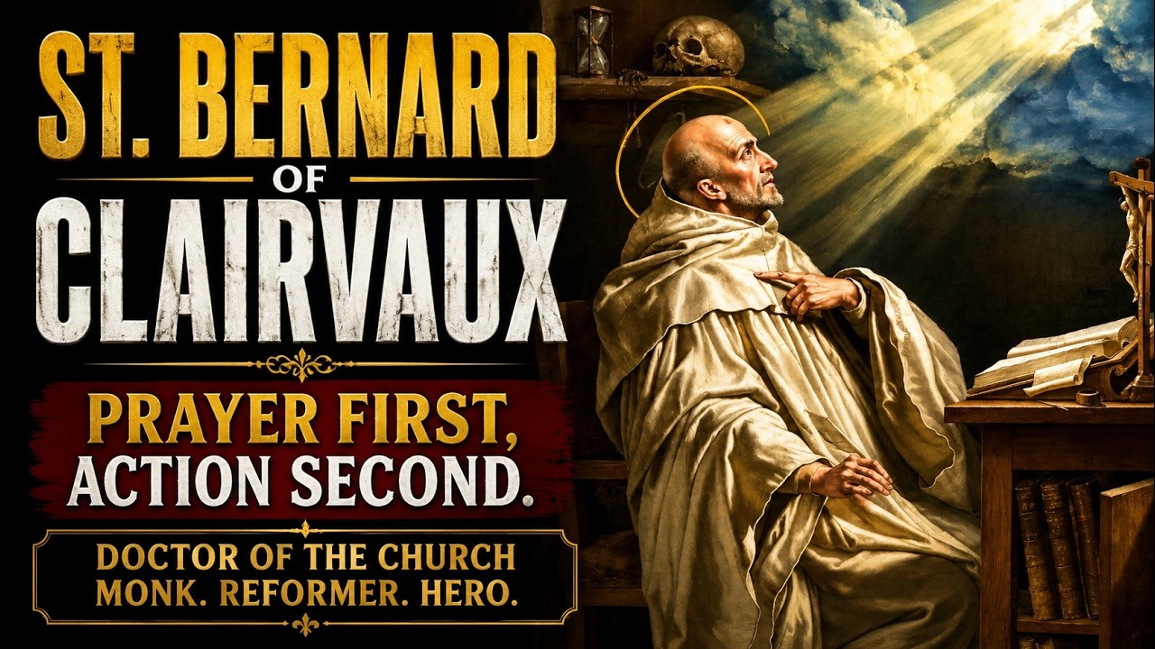Saint Bernard of Clairvaux | Doctor of the Church & Marian Devotion