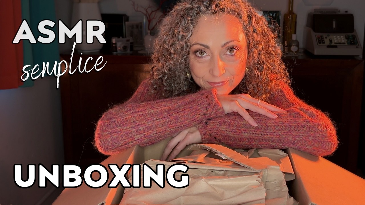 ASMR  Semplice UNBOXING PRODOTTI per la CASA