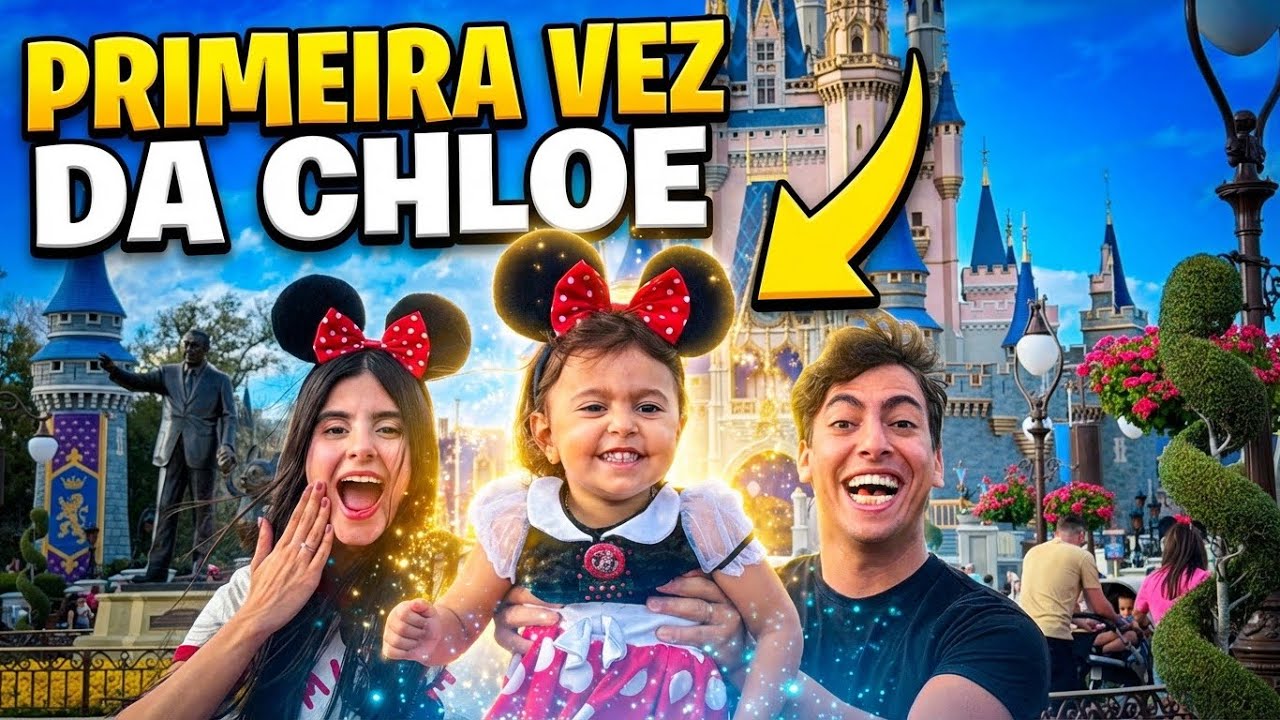 PRIMEIRA VEZ DA CHLOE NA DISNEY