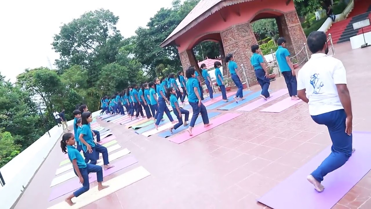 Hill Blooms School - Mananthavady_Wayanad - Yoga Day 2022