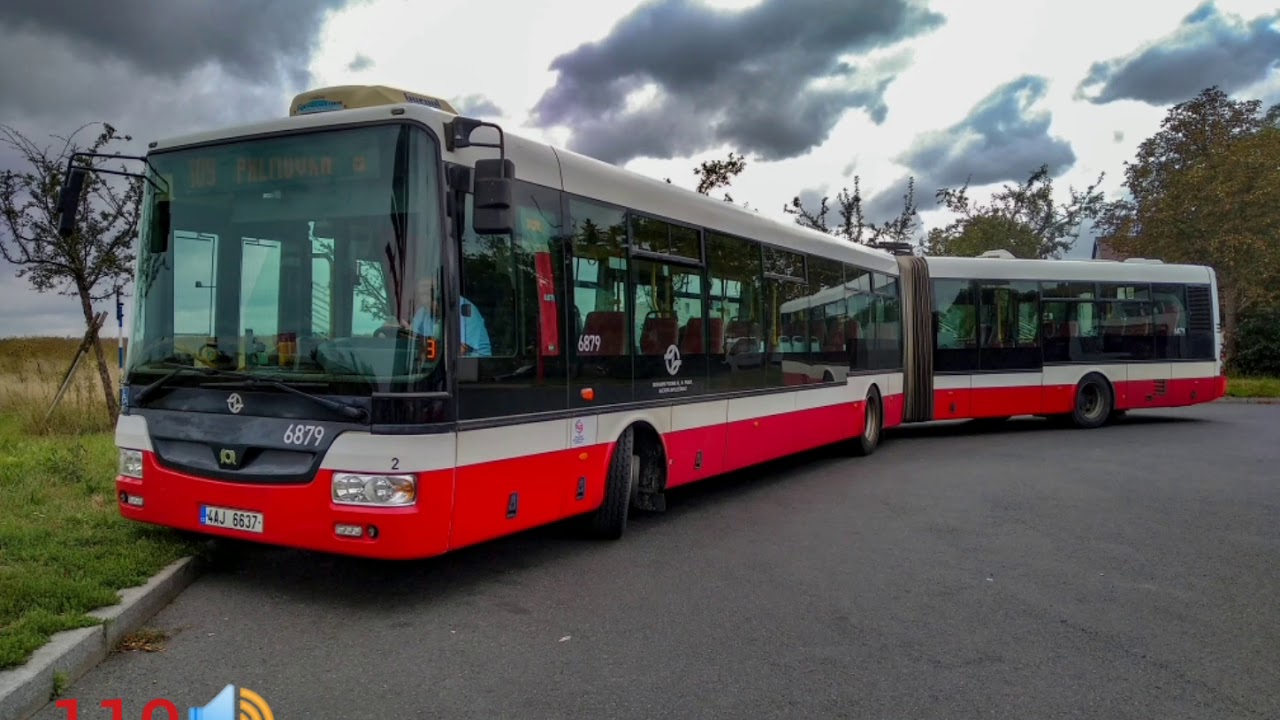 mypol hlášení linka 119 nádraží Veleslavín - Letiště a zpět