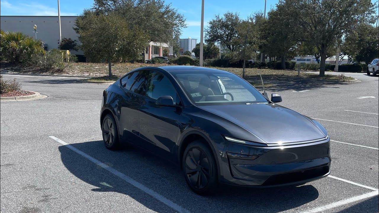 Test Driving a Tesla Model Y 2026