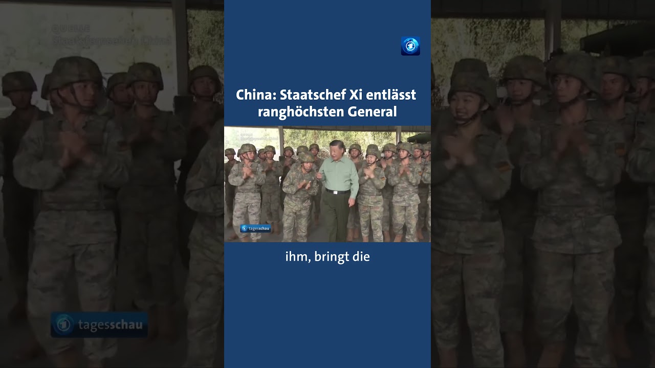 China: Staatschef Xi entl&auml;sst General