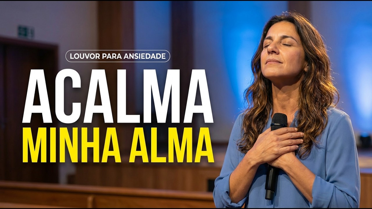 CALMA, MINHA ALMA - Louvor para Vencer a Ansiedade e Dormir em Paz