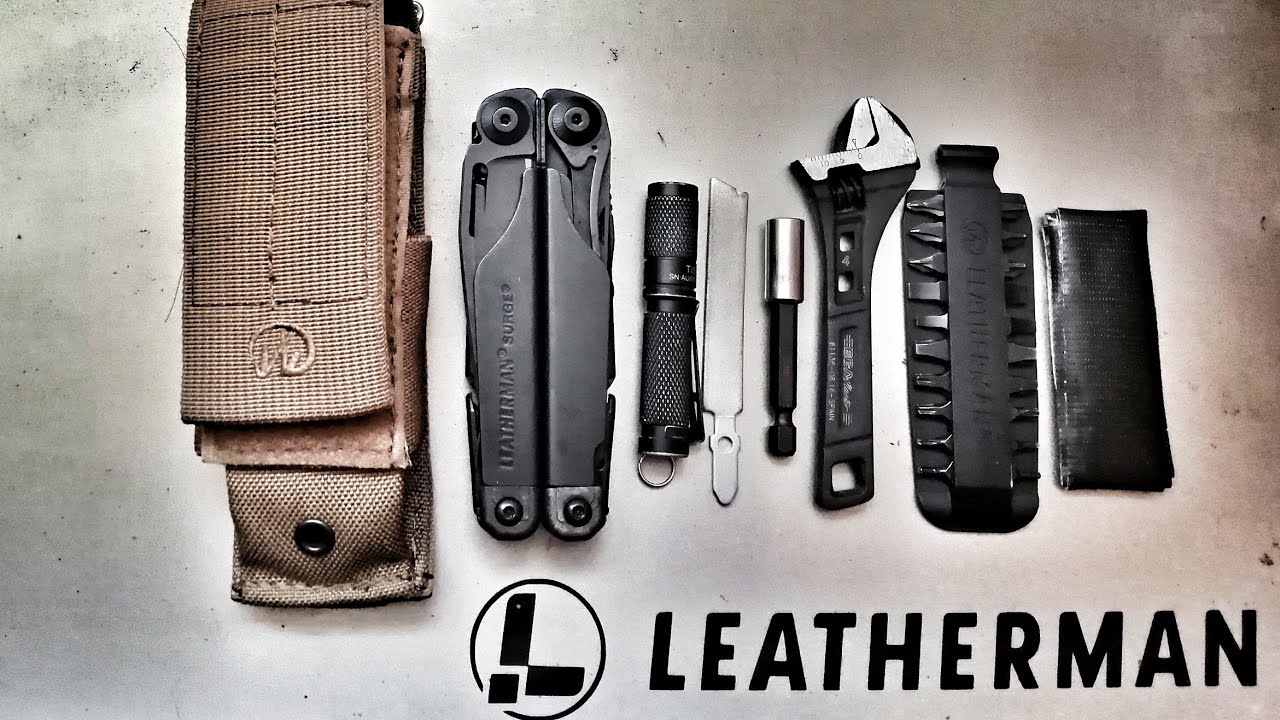 Kit EDC Leatherman en funda XL | Leatherman EDC