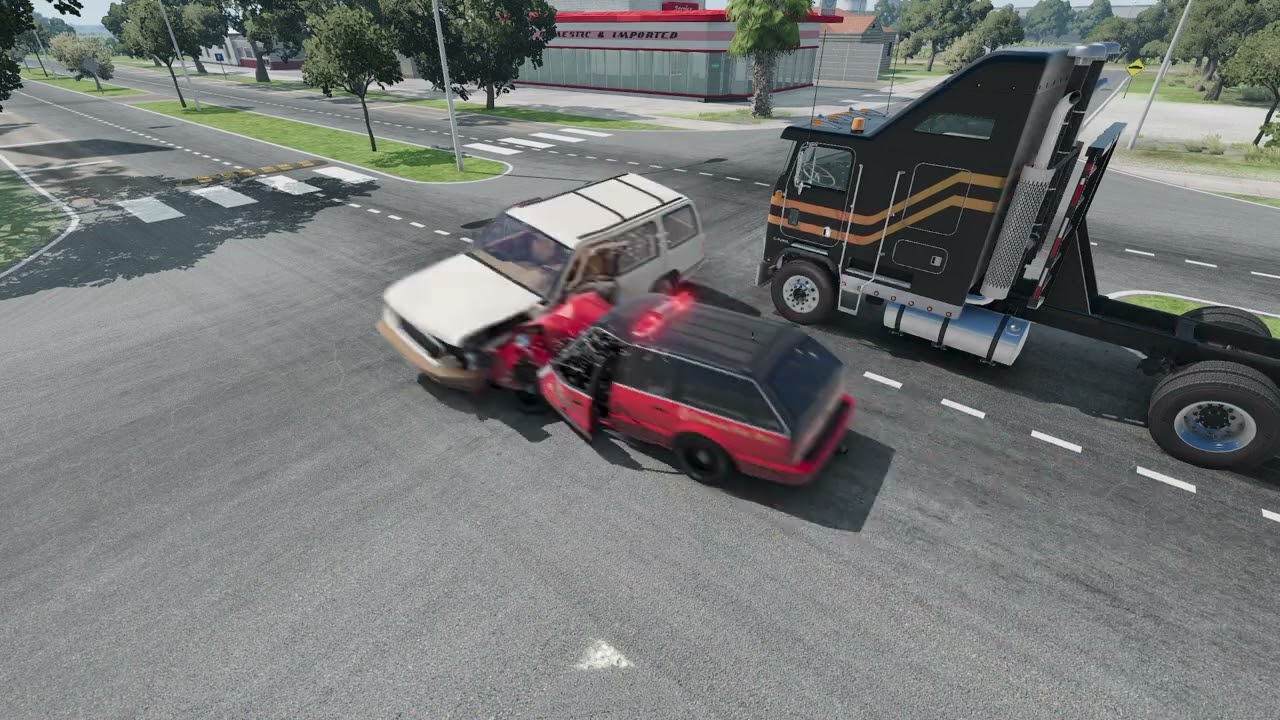 CCTV Crashes - BeamNG Drive
