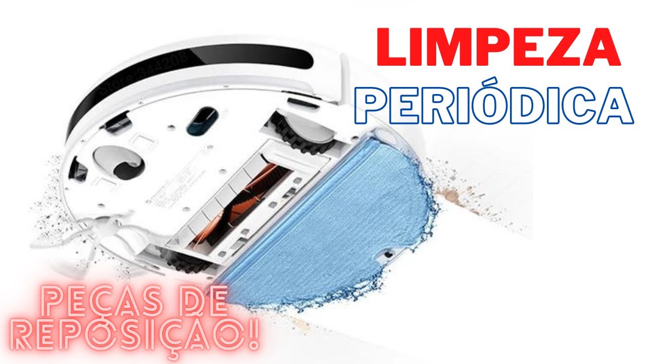 Pra quê isso!? 😱 como é manter o Aspirador Robô Xiaomi Mijia 2C - como limpar!