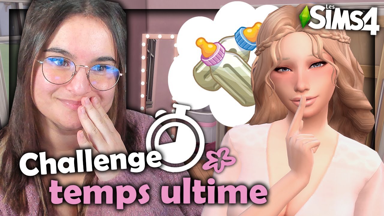 ☾ Challenge temps ultime version BARBIE ? 🎀 - Sims 4 ☽