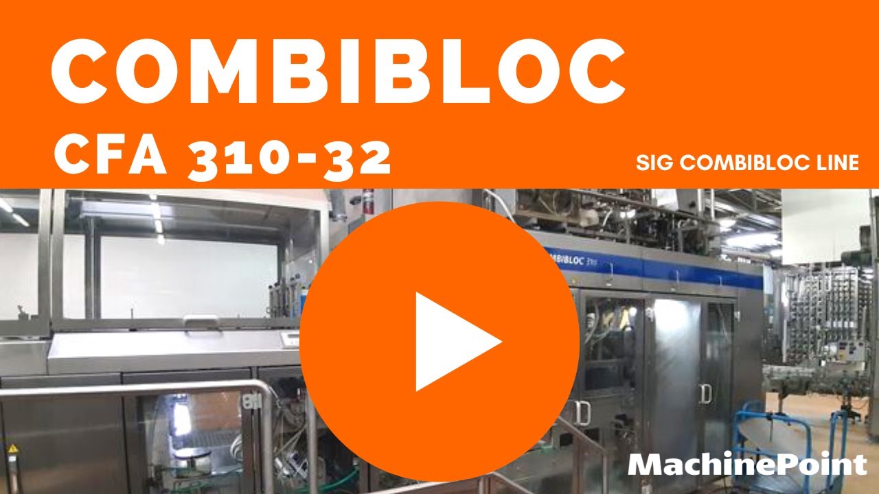 COMBIBLOC  CFA 310-32 SIG Combibloc line | COMBIBLOC Machines
