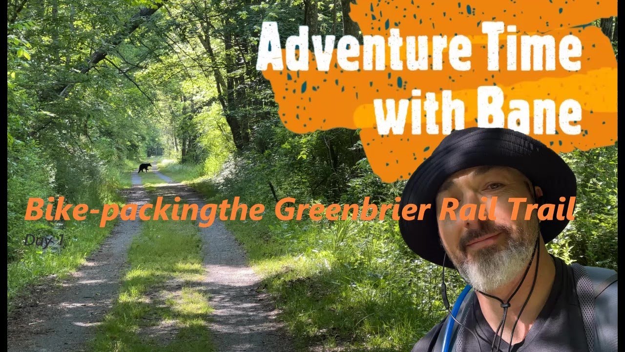 Greenbrier River Rail Trail day 1