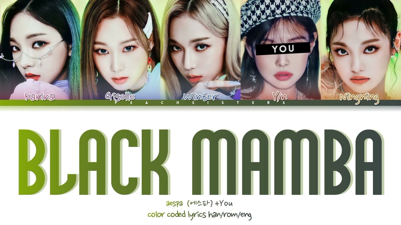 aespa - black mamba [ you as a member // 5 members ] - request
