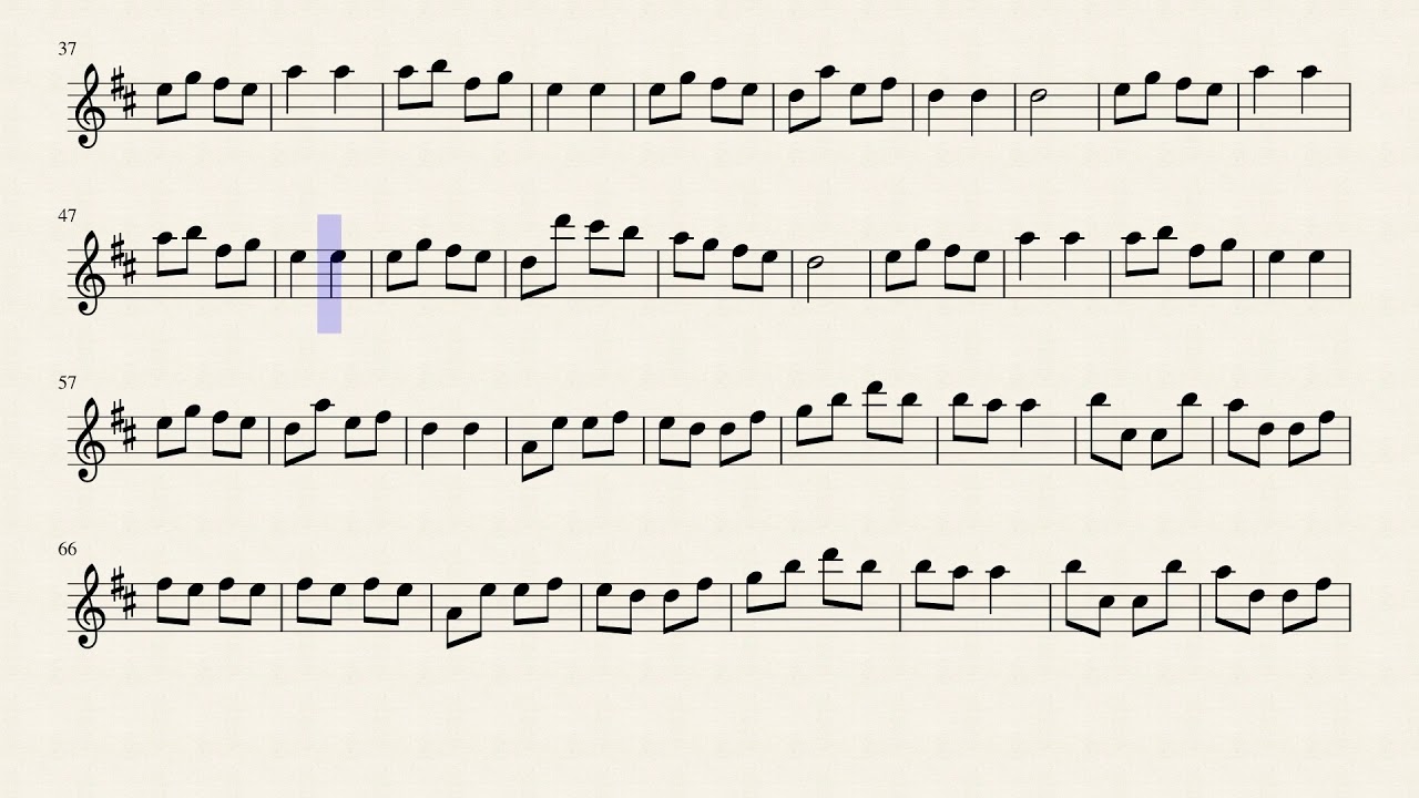 Can Can From Orpheus in the Underworld Flute by Jacques Offenbach