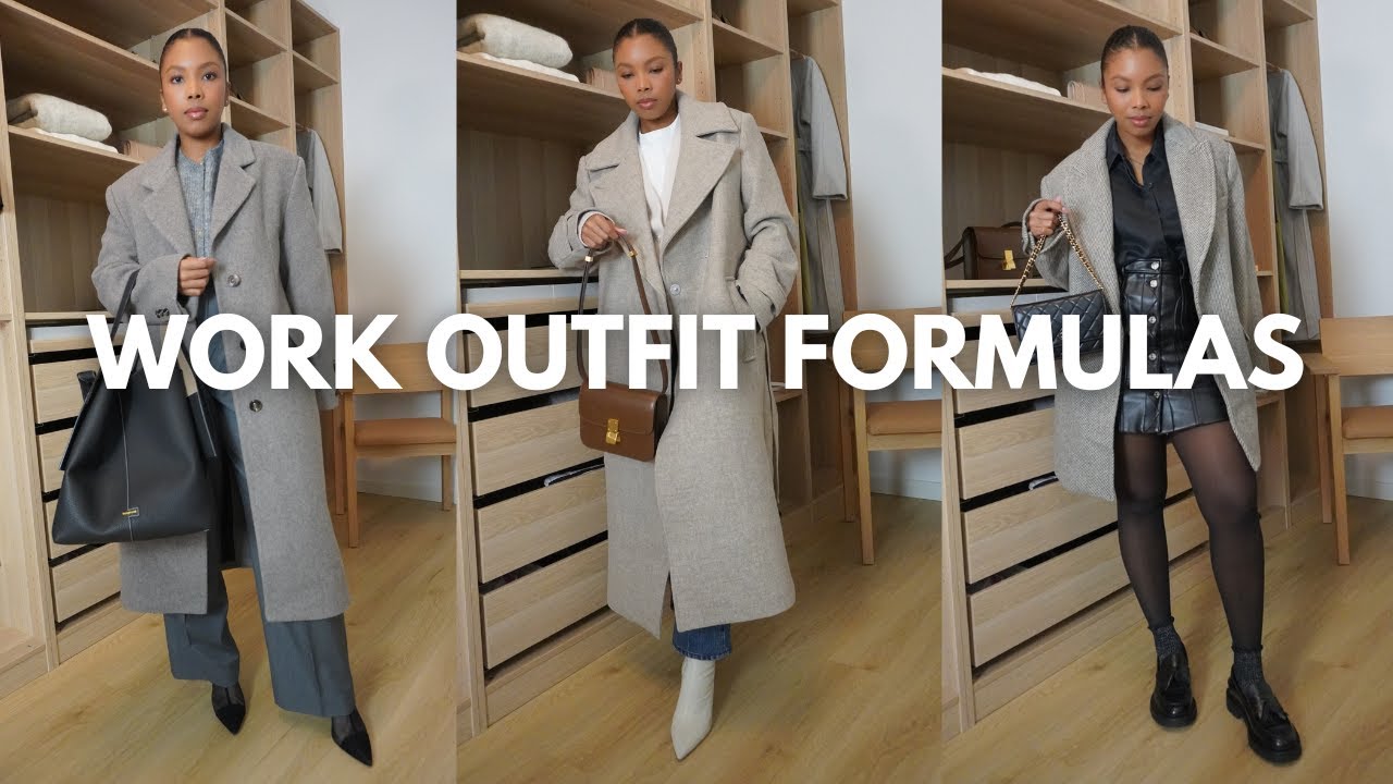 Watch This When You Don’t Know What To Wear To Work | The BEST Office Wear Outfit Formulas