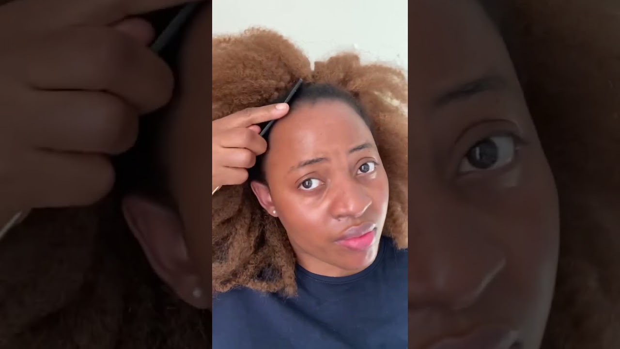 DIY Protective hair style/ coiffure protectrice #afrohair #hairstyle #hairtutorial