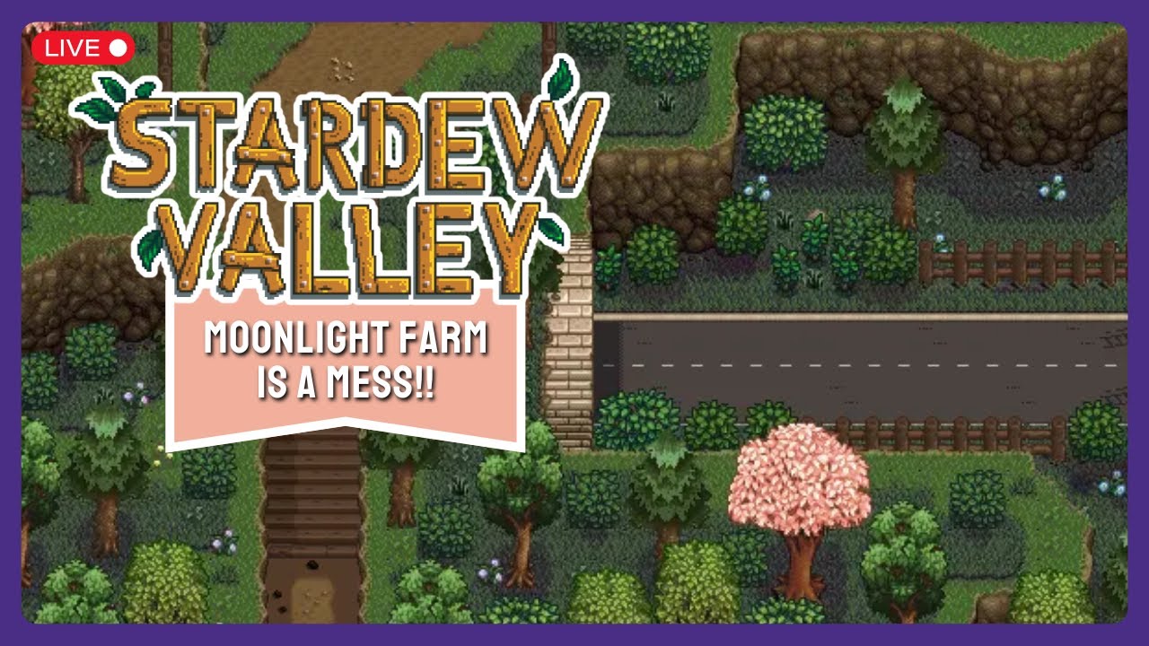 Let's Clean my MESSY Farm | Moonlight Farm Pt. 2 ✨| COZY Hill-Top Farm