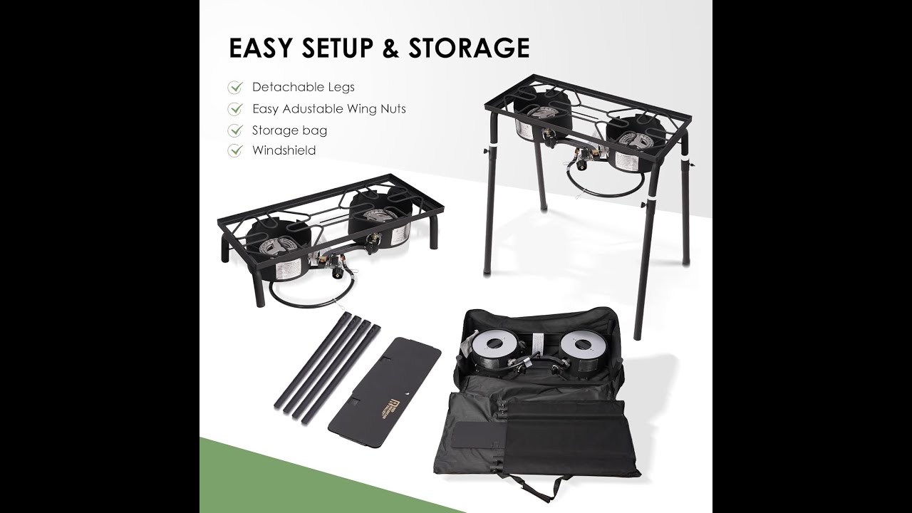 Red Mountain Valley 2 Burner Portable Gas Stove Review
