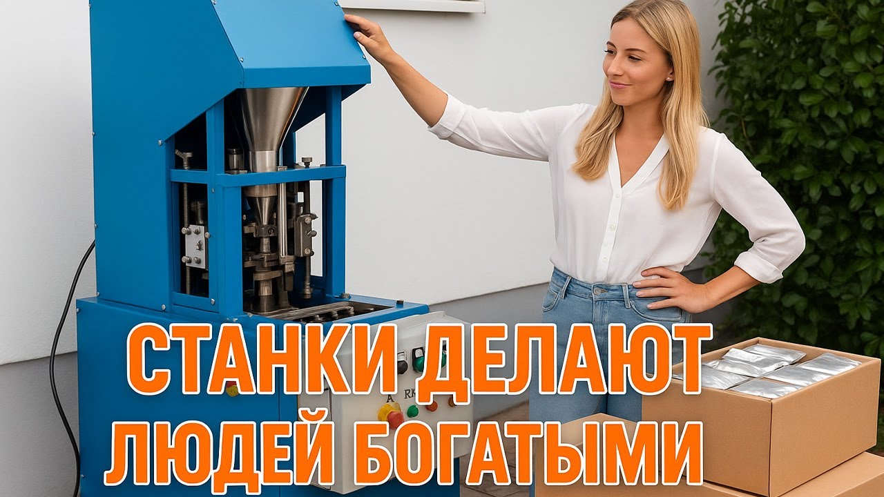 Бизнес с нуля в 2025 | Лучшие станки для производства и идеи для начинающих