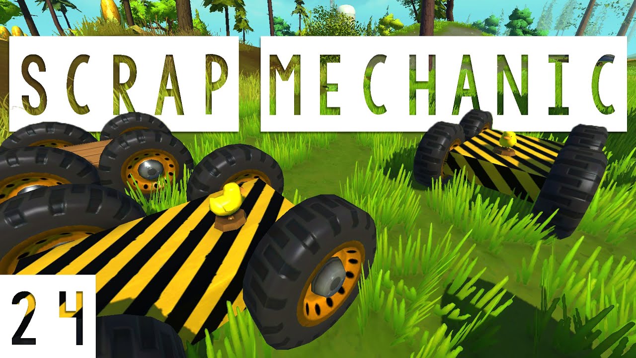 Scrap Mechanic Gameplay - #24 - Remote Control Duck Army! - Let's Play