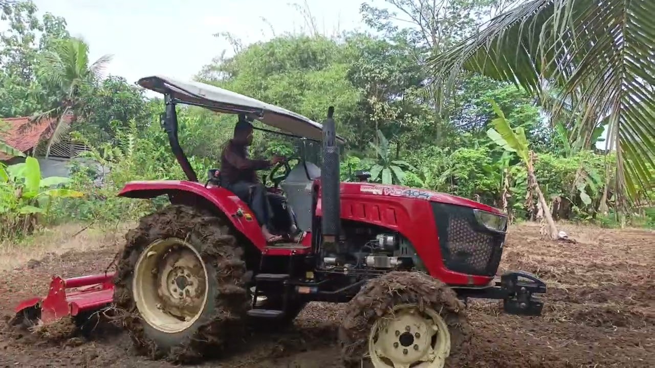 Daily Vlog 17 Februari 2026 | Review Traktor John Deere Menggemburkan Tanah Buka Lahan Cabai Rawit