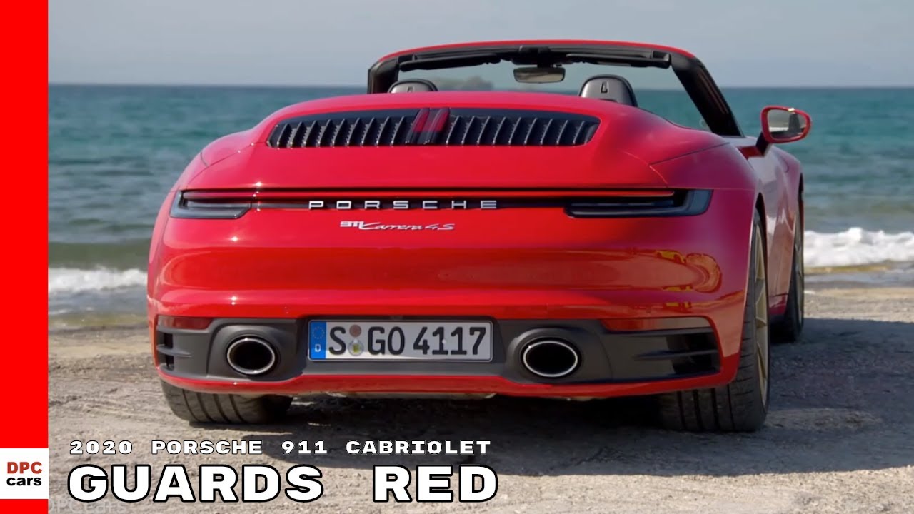 2020 Porsche 992 911 Carrera 4S Cabriolet - Guards Red