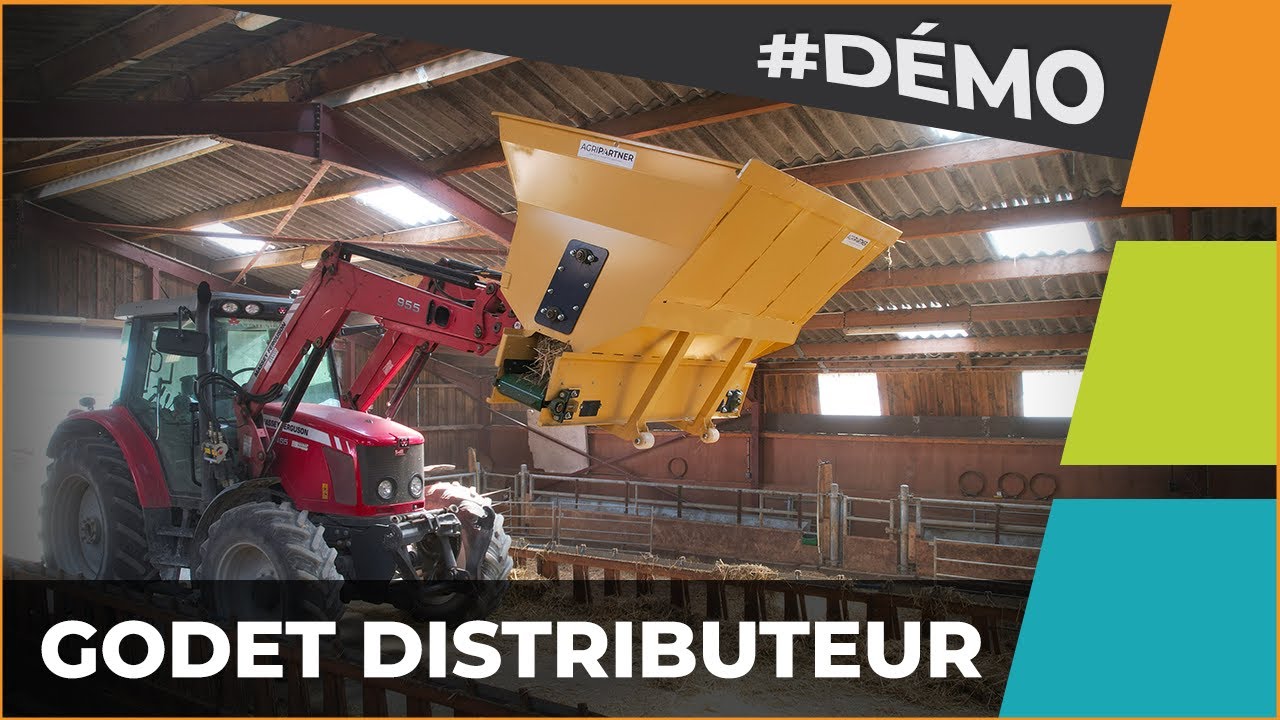 [DEMO] Godet distributeur à tapis FK MACHINERY by Agripartner