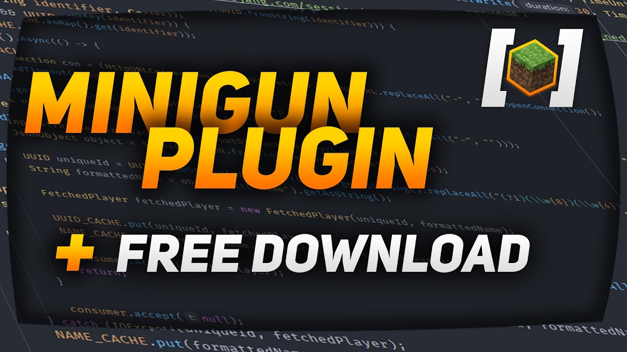 MINIGUN PLUGIN PROGRAMMIEREN | SPIGOT 1.8.8 | TUTORIAL | JailBreaker