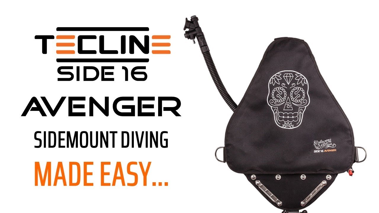 Tecline Side 16 Avenger explained - sidemount diving made easy