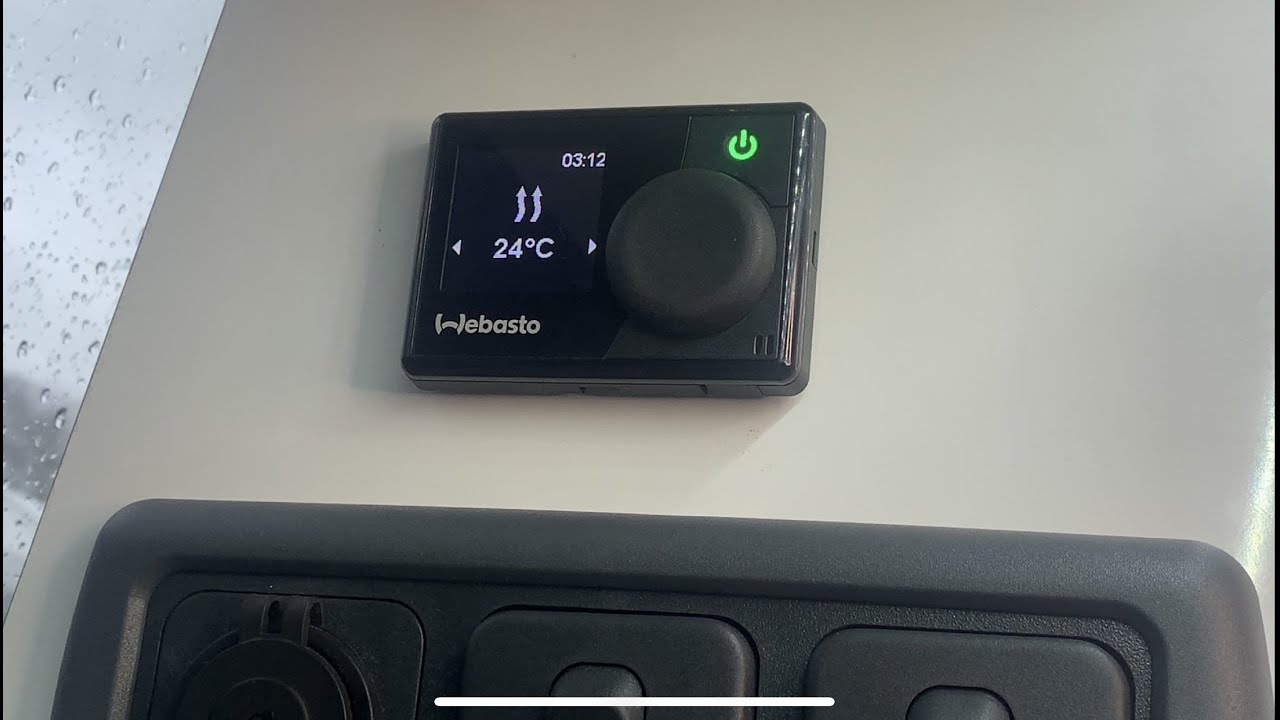 How to use a Webasto Diesel Heater SmartControl panel - Redline Campers.