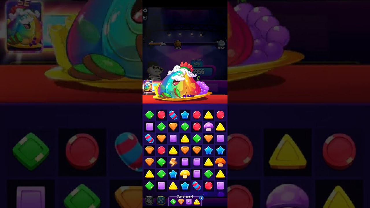 Jan 19, Cosmic Rush  - Candy World with Mushrooms, Rainbow #matchmaster #cosmicrush 