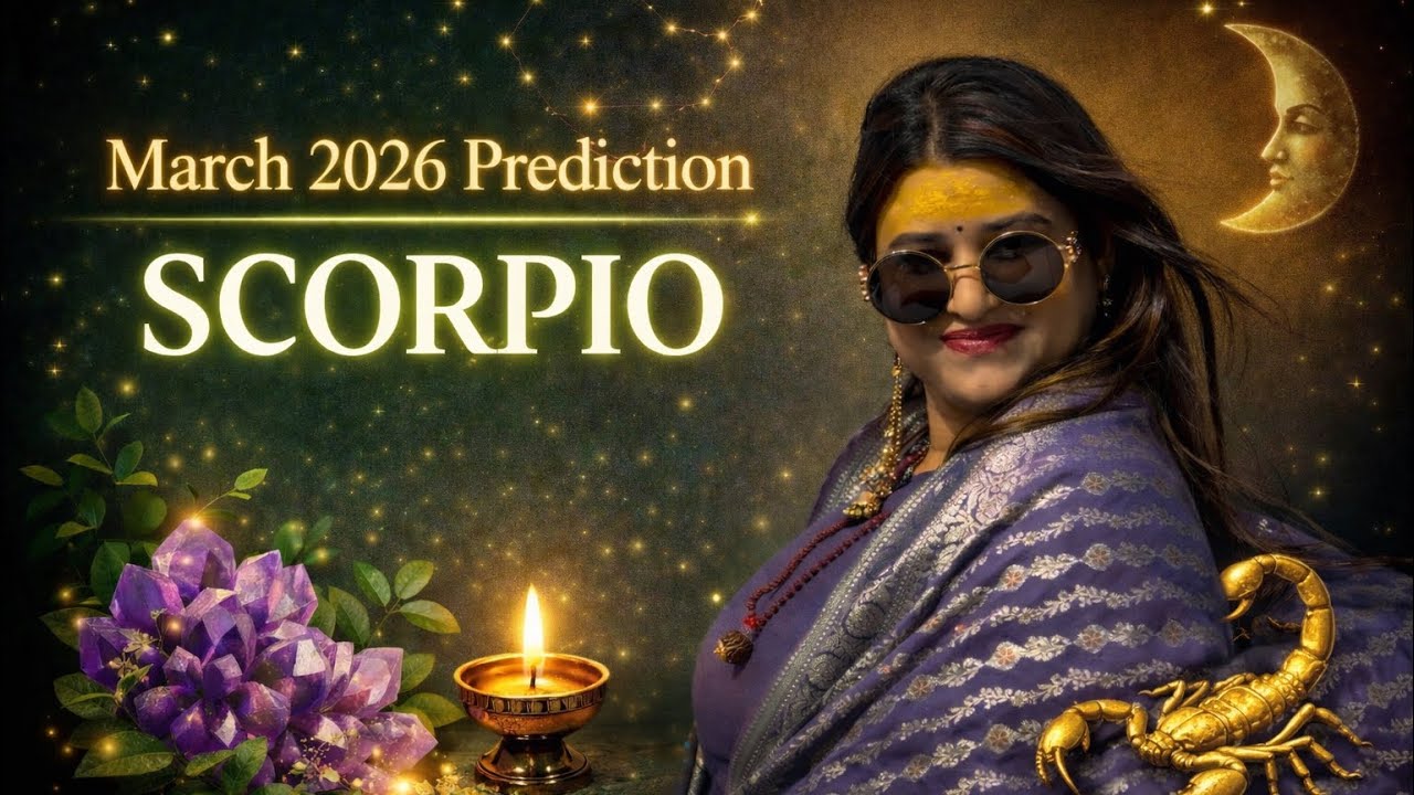 ✨ SCORPIO ♏ 🌙 MARCH  2026 MONTHLY PREDICTION 🌙#tarot #scorpio#tarotreading 