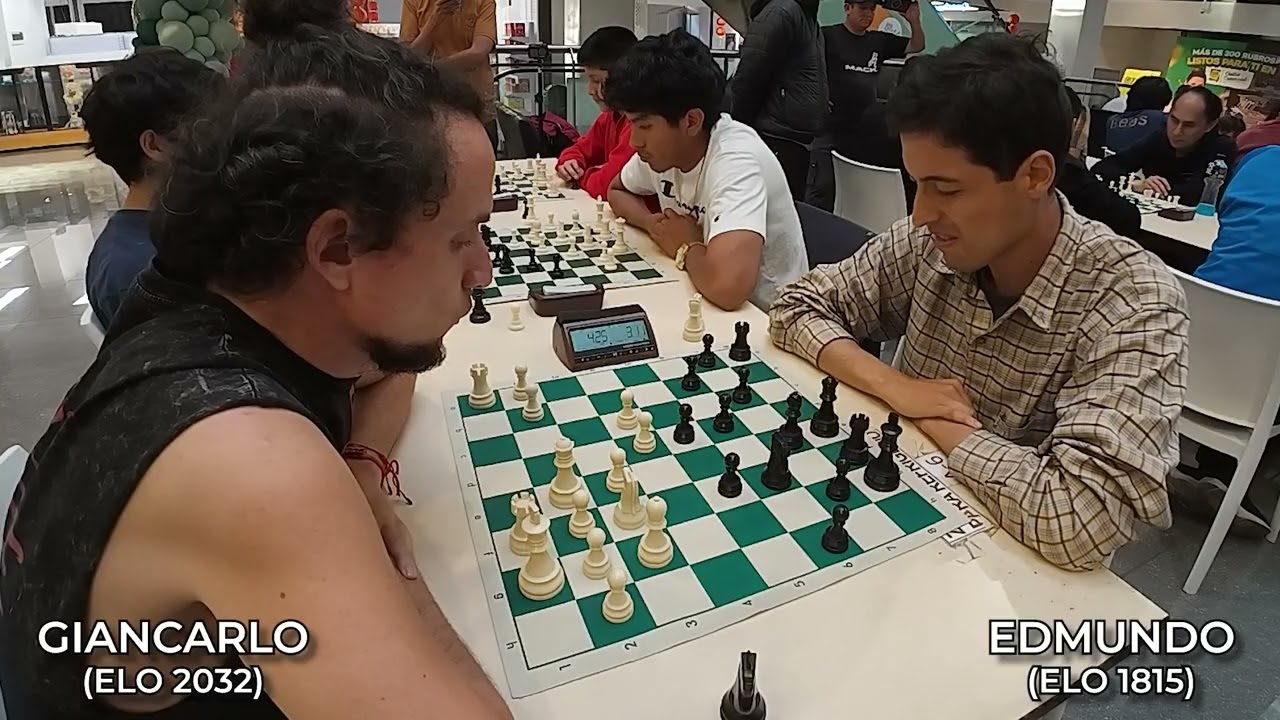 Blitz 5' + 3  - Ronda 4 - Giancarlo (2032) vs Edmundo (1815)