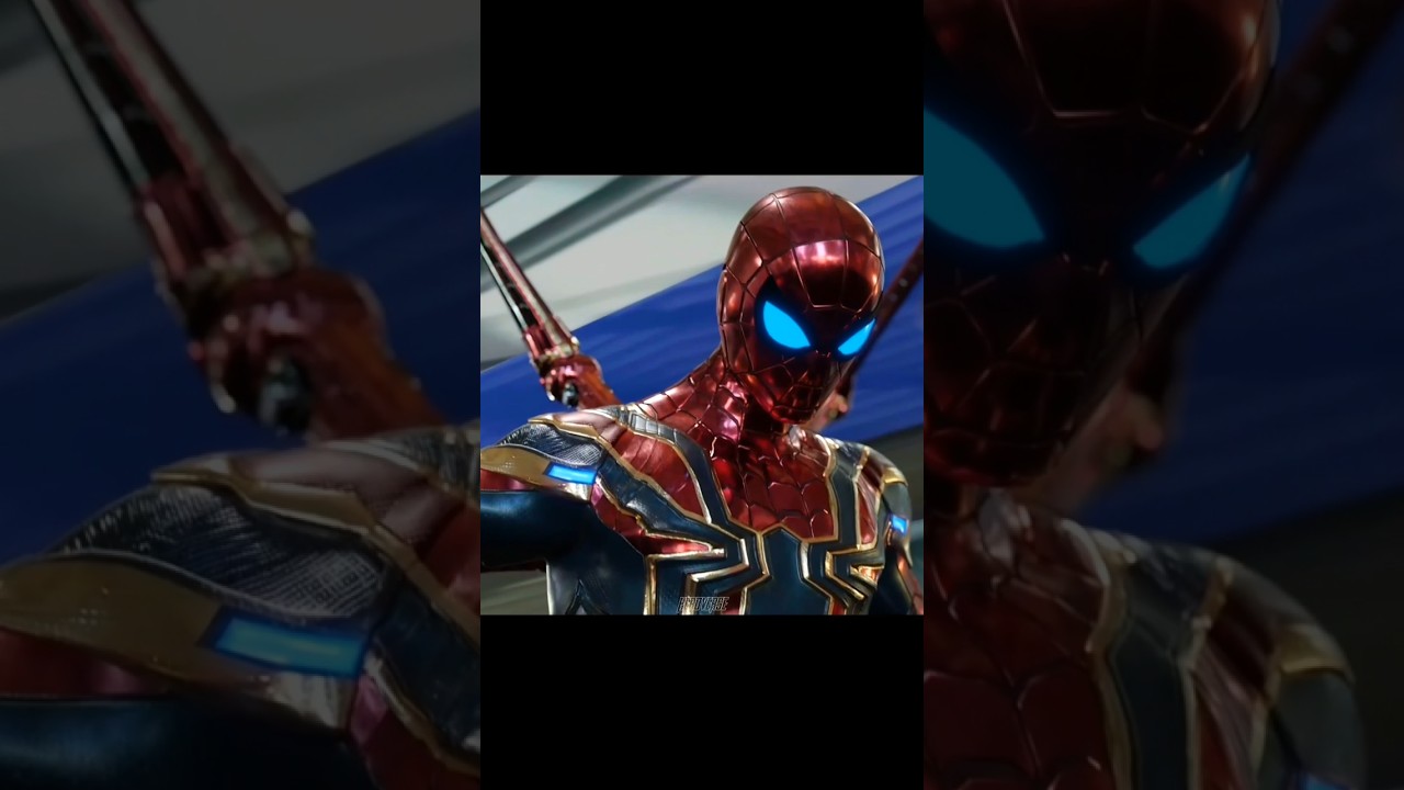 What IF Peter had a Nano-Tech suit 😳|| #marvel #spiderman #civilwar