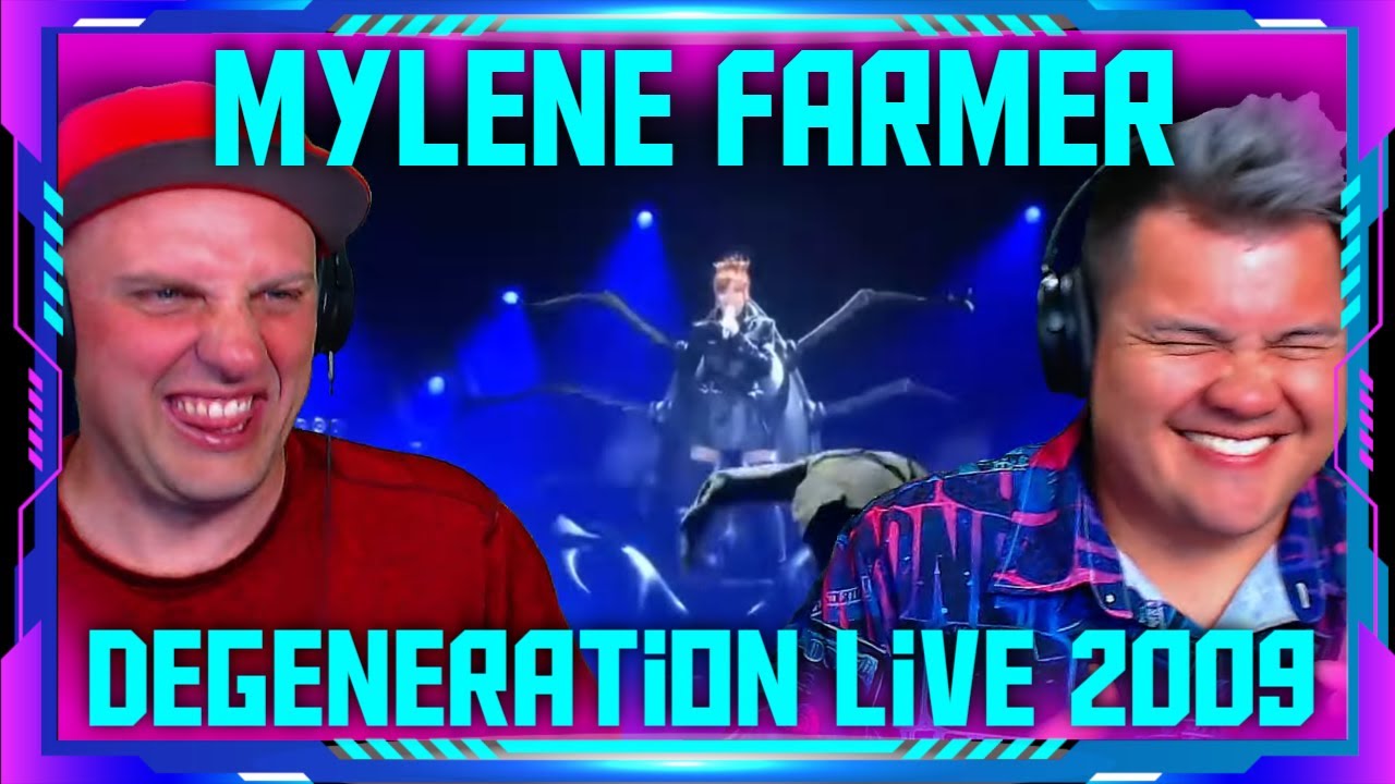 Reaction To Mylene Farmer - DegenerationLive 2009 | THE WOLF HUNTERZ REACTION Travis and Jon