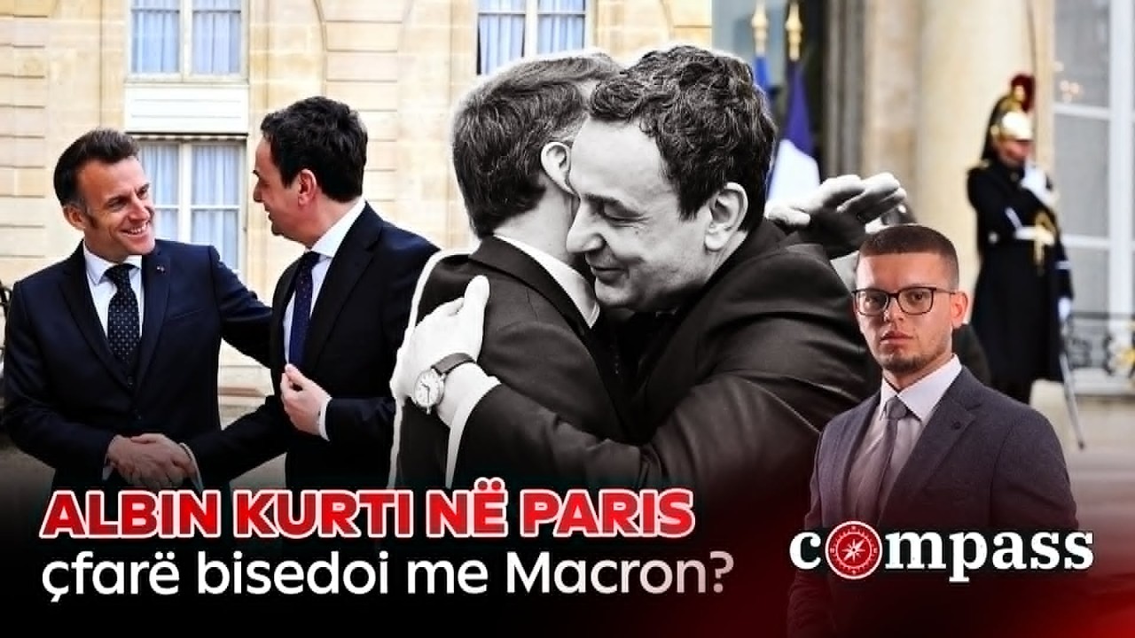 Albin Kurti n&euml; Paris-&ccedil;far&euml; bisedoi me Macron? Compass 27.03.2026 @ATVofficialchannel