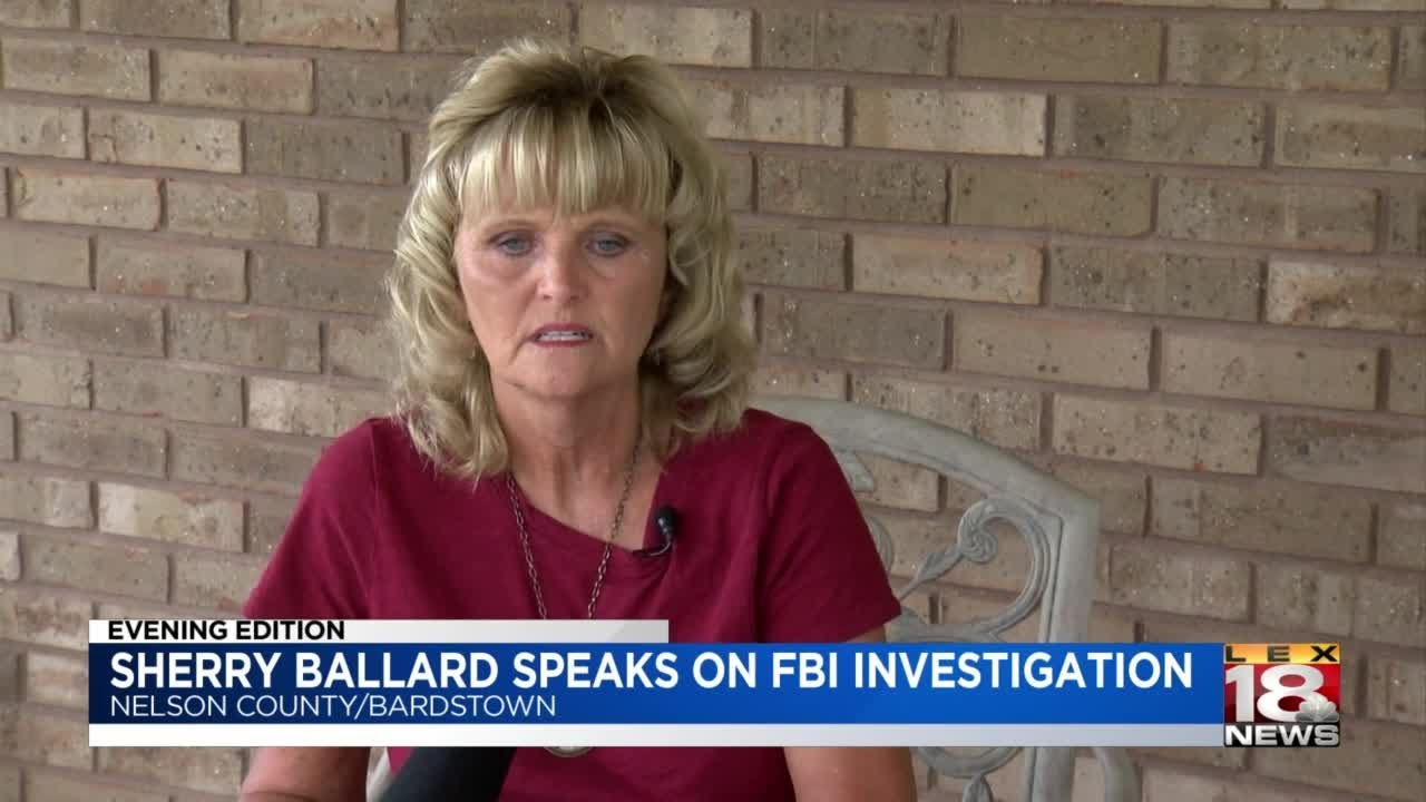 Sherry Ballard speaks out for first time since FBI took over investigation