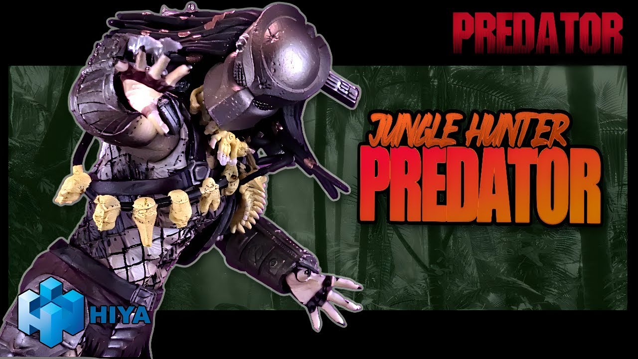 Hiya Toys Predator Jungle Hunter Battle Damage Exquisite Mini @TheReviewSpot