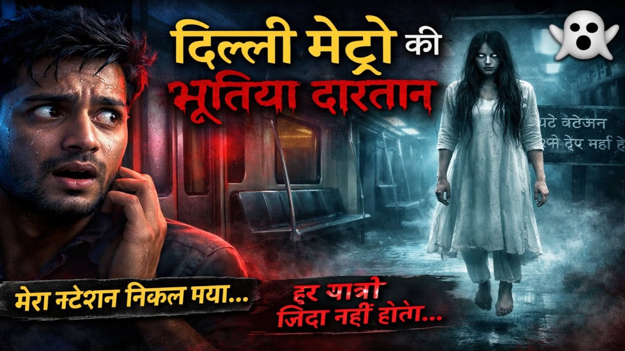 Delhi Metro Ki Aakhri Train 😨 | Mera Station Nikal Gaya… 👻