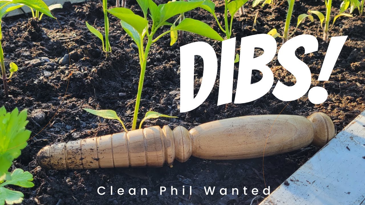 Woodturning - Dibber, Dibble, or Dibbler for Planting