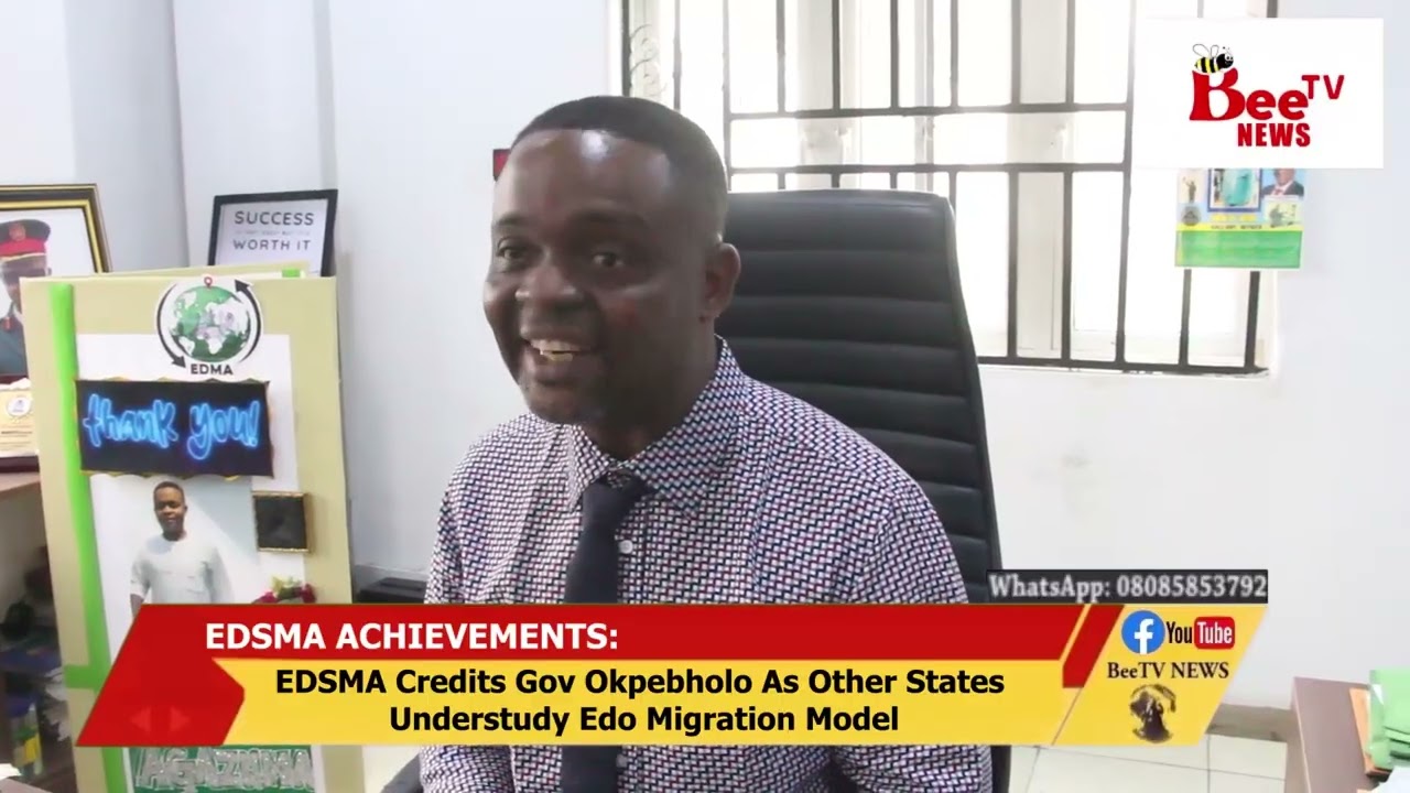 EDSMA Credits Gov Okpebholo As Other States Understudy Edo Migration Model.