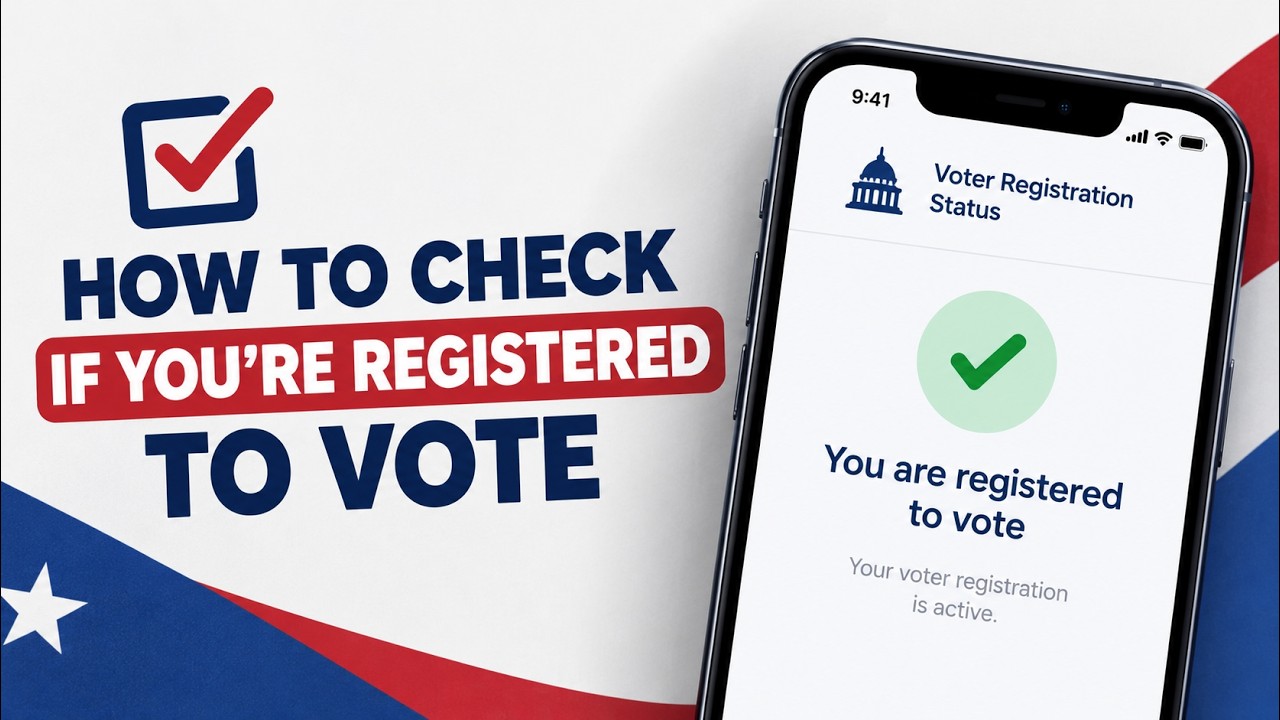 How To Check If You're Registered To Vote (Voter Registration Status Check)
