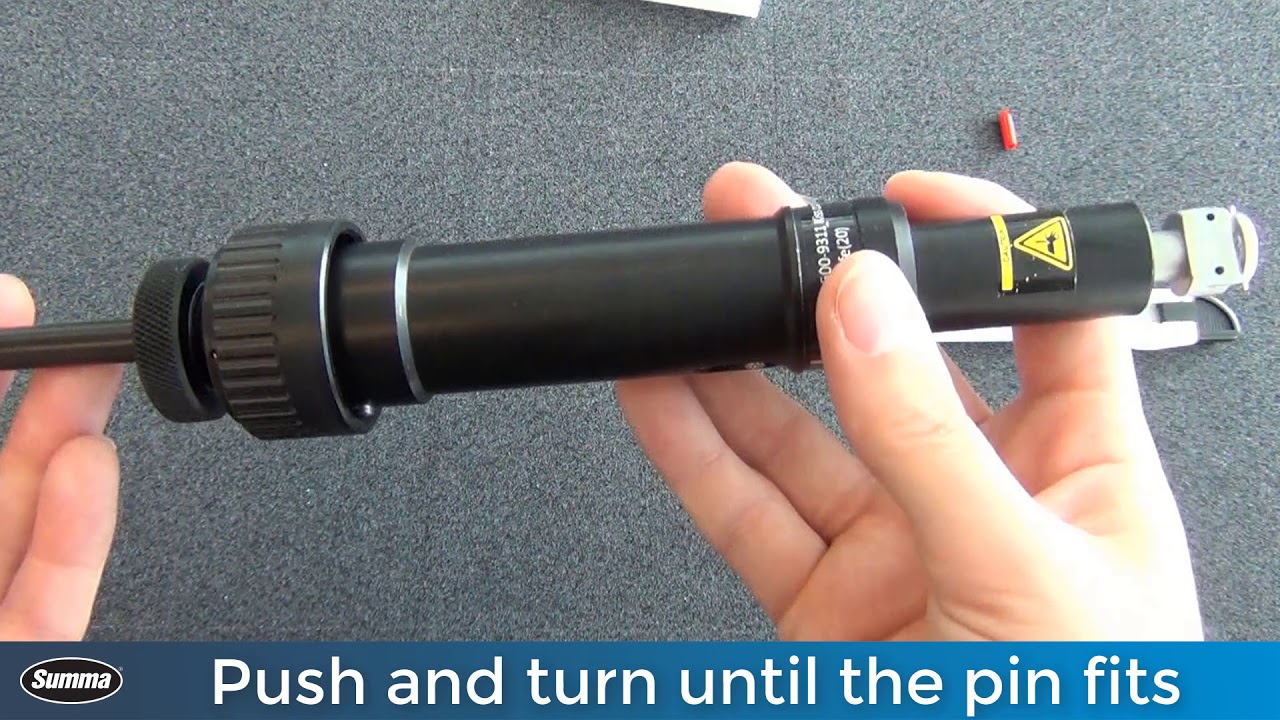 Summa F Series Tutorial: How to replace a Kiss-Cut knife