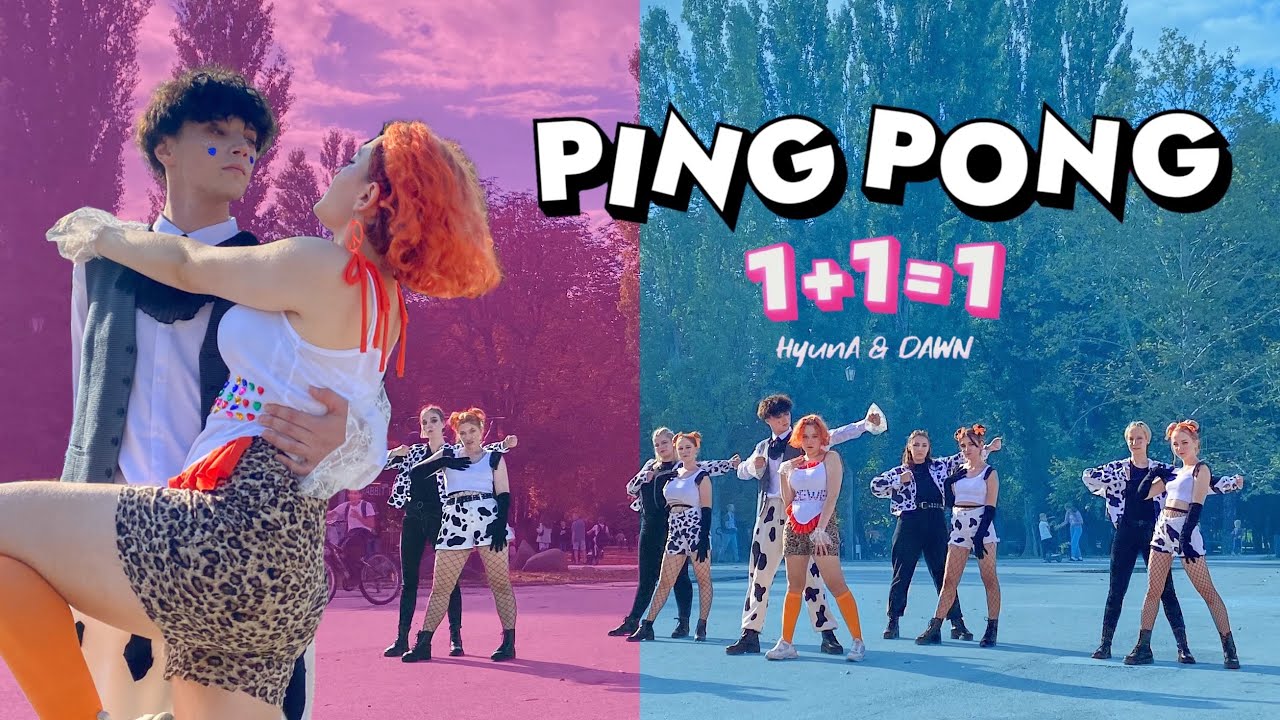 [KPOP IN PUBLIC] [ONE TAKE]  HyunA & Dawn - 'PING PONG' / 커버댄스 Cover dance by Belmouve