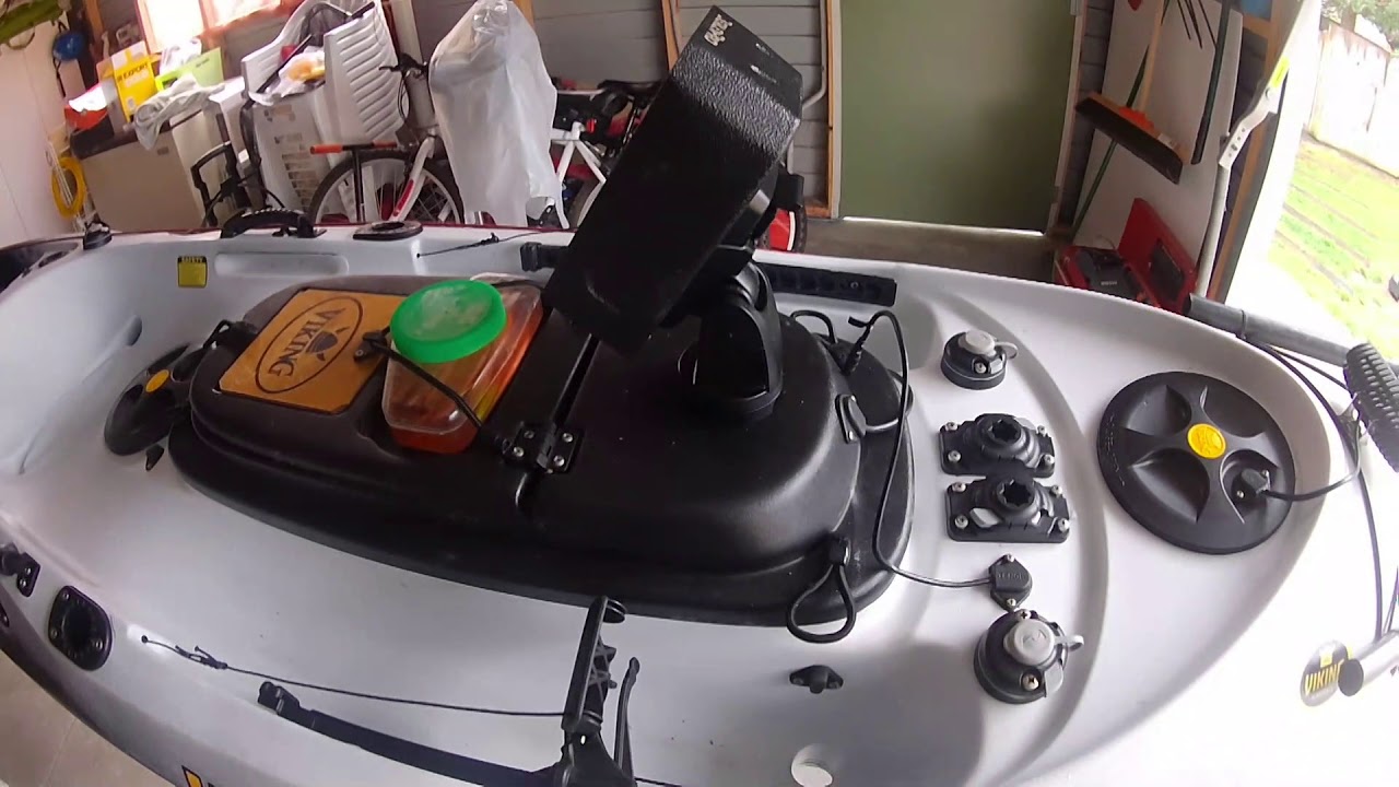 Transducer mounting on my viking 400.