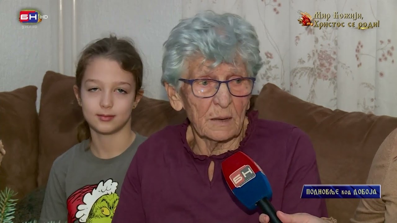 Baka Nevenka Danilović iz sela Podnovlje kod Doboja je najstarija mještanka (BN TV 2024) HD