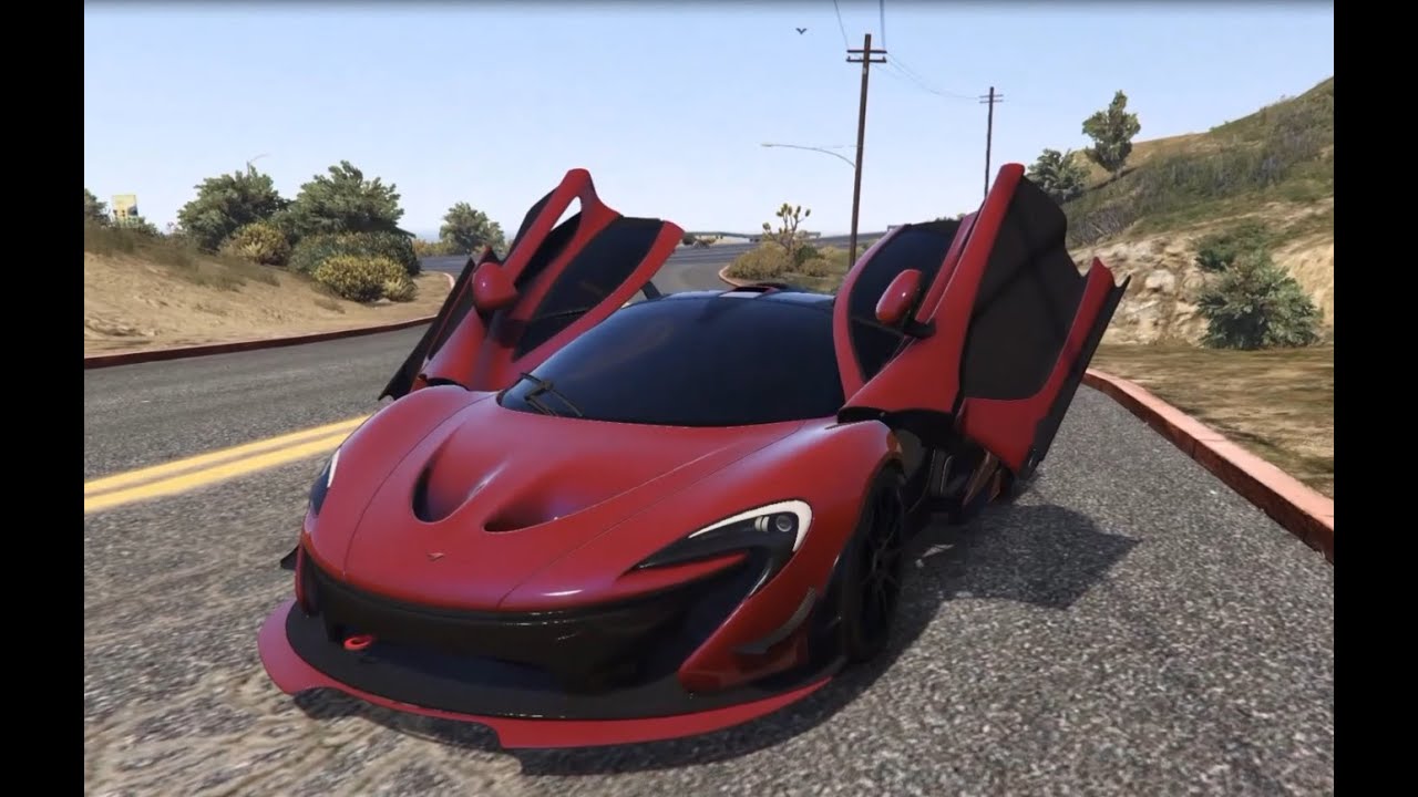 #1【GTA5：実車MOD編】超かっけぇぇぇぇぇぇぇえ!!(マクラーレン・P1 パガーニ・ウアイラ)
