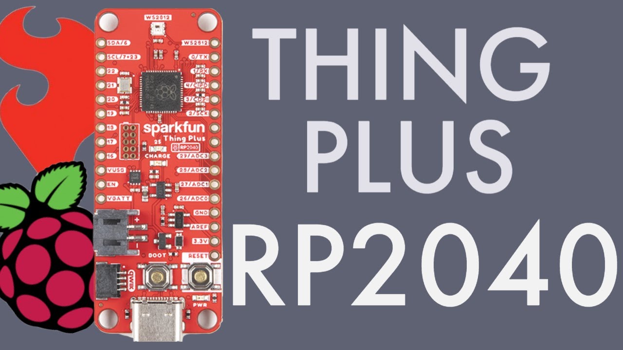 First Look at the SparkFun Thing Plus RP2040 - Best RP2040 Board So Far?