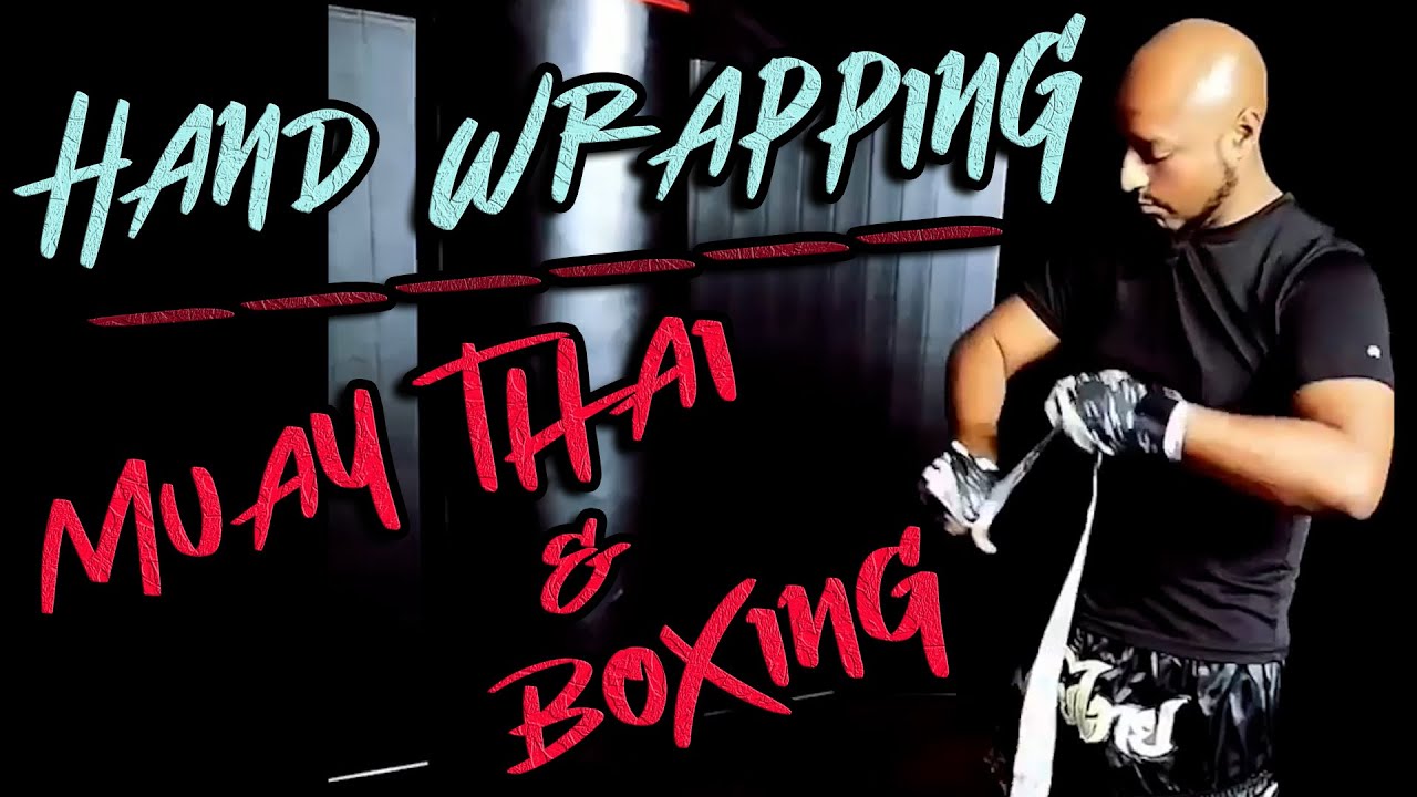 How to Wrap Your Hands - Muay Thai / Boxing For Workouts!