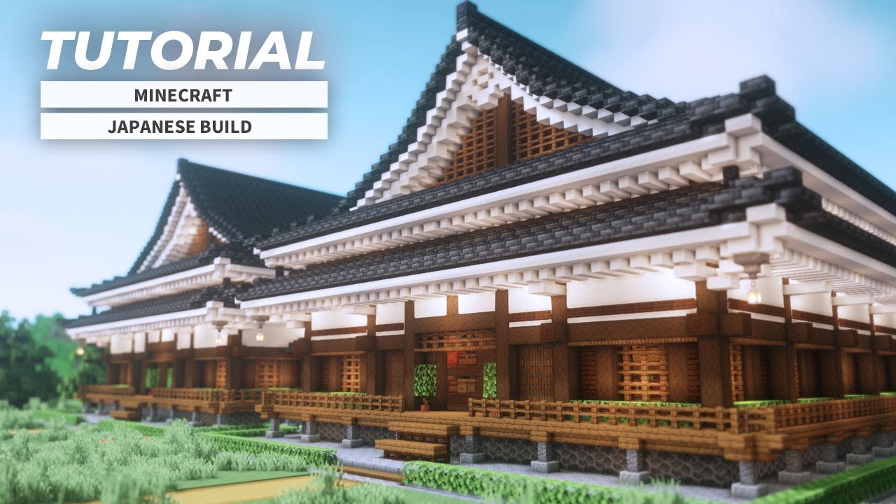 【マインクラフト】倉庫の作り方(和風建築)