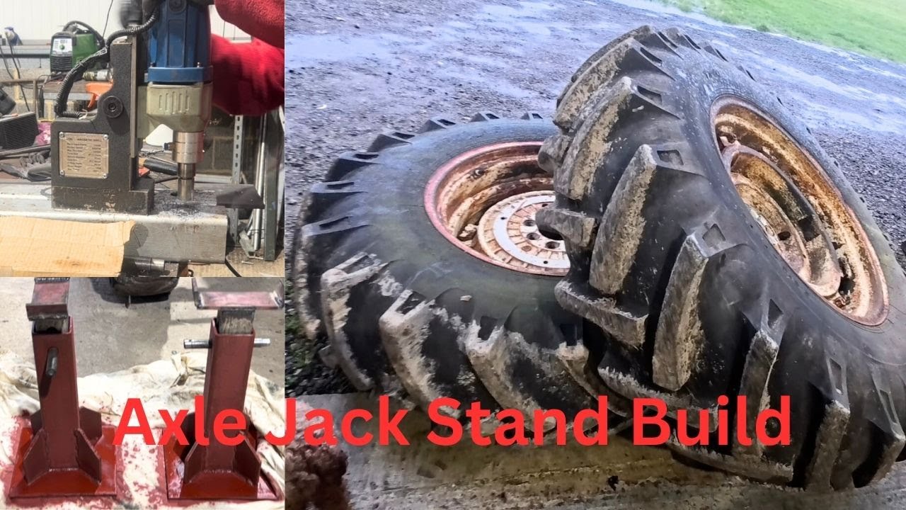 How I made Axle Jack Stand